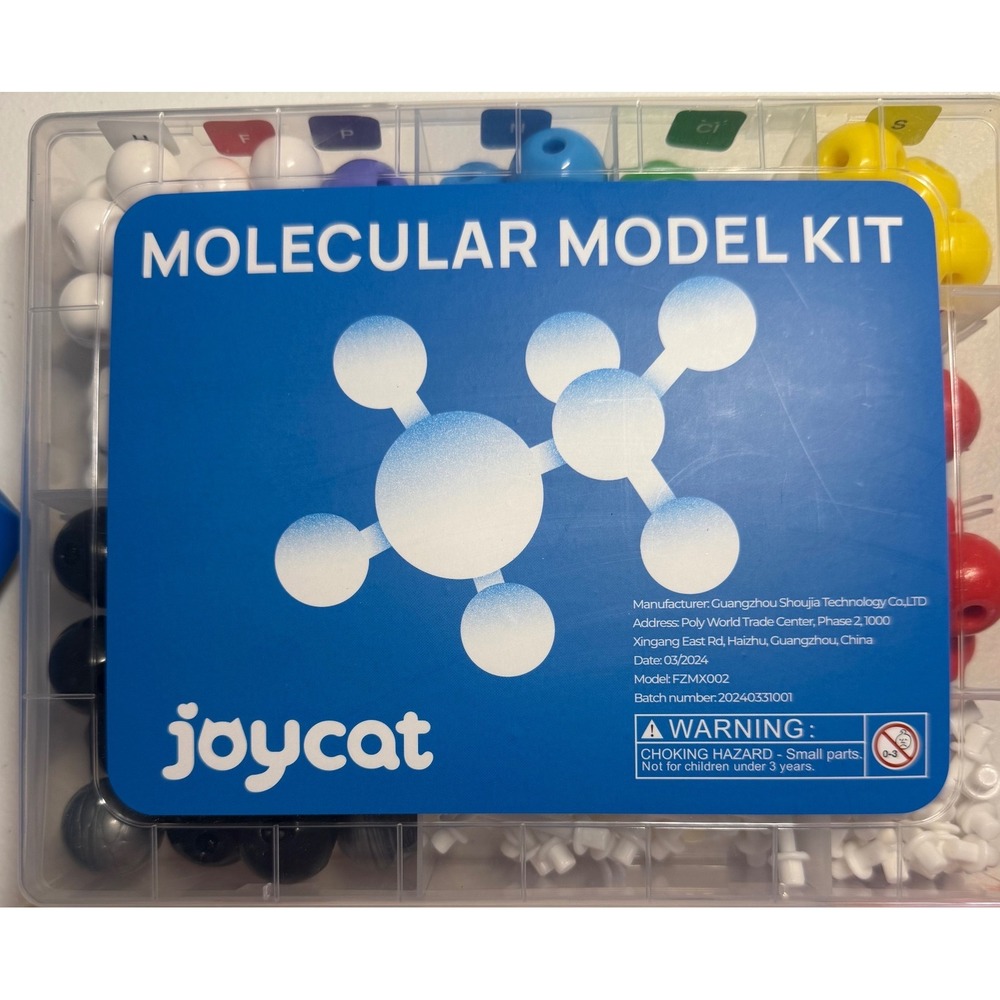 Joycat Molecular Model Kit Organic Inorganic Chemistry Educational Set New